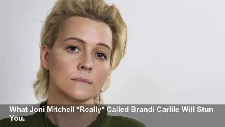 Carlile's Painful Goodbye to Joni Mitchell Era