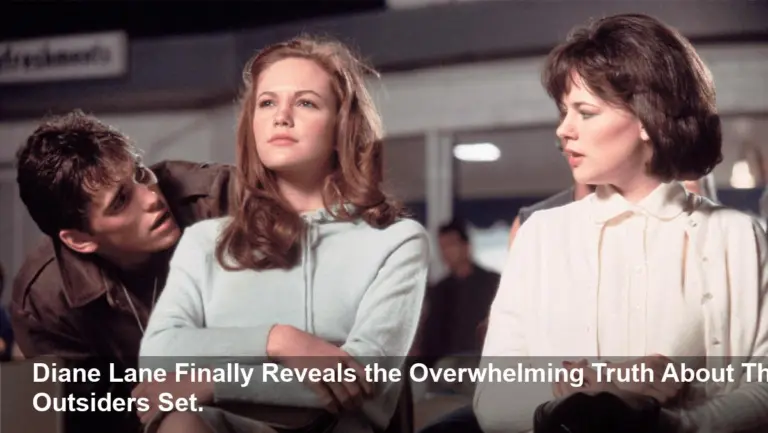 Diane Lane: Outsiders Set Was 'Too Much Testosterone'