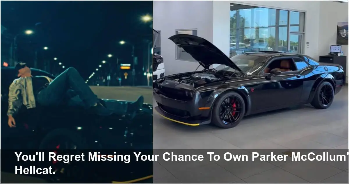 McCollum's Famous Hellcat For Sale: Fans Are Freaking Out