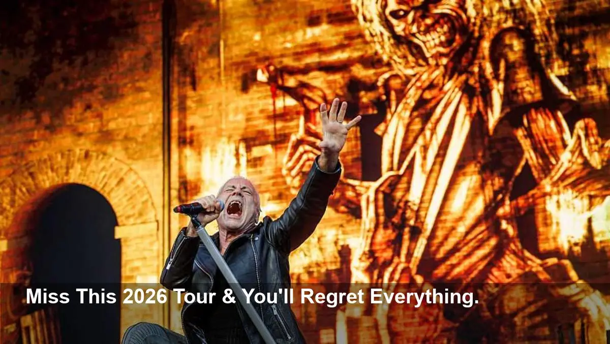 Iron Maiden’s 2026 Tour Shocker: It’s Happening!