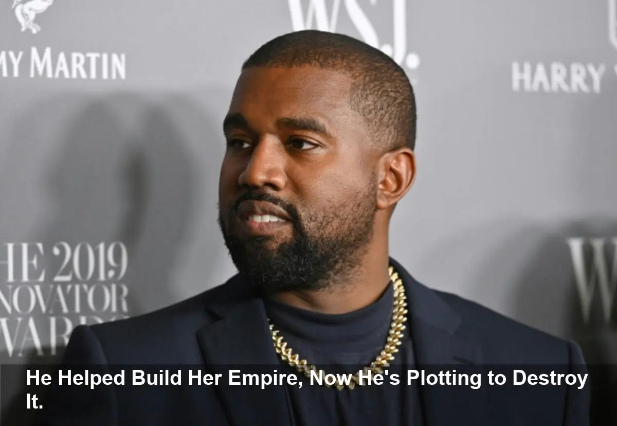 Kanye's Plot to Crush Kim's Empire Revealed