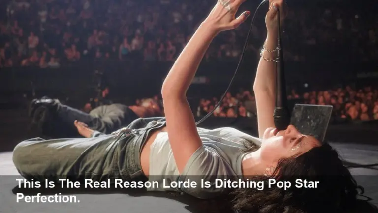 Lorde's Tour Shocker: Taping Chest, Ditching Glamour