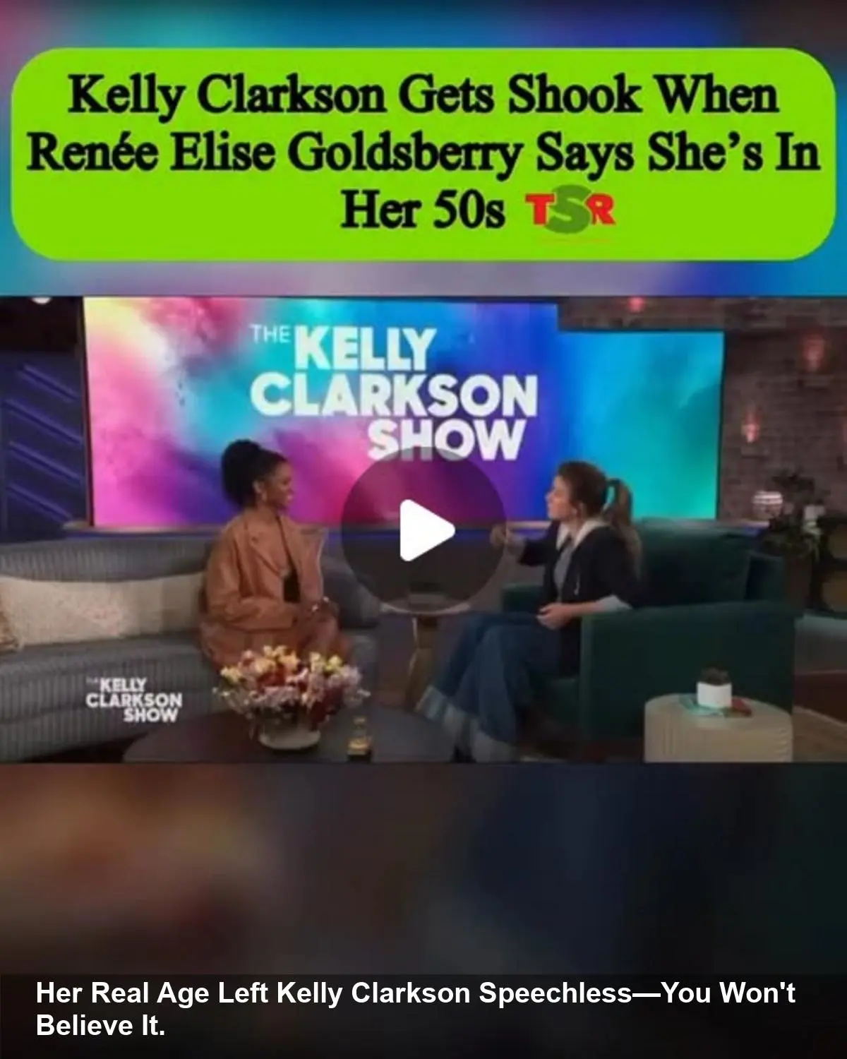 Renée Goldsberry’s Age Leaves Kelly Clarkson Speechless