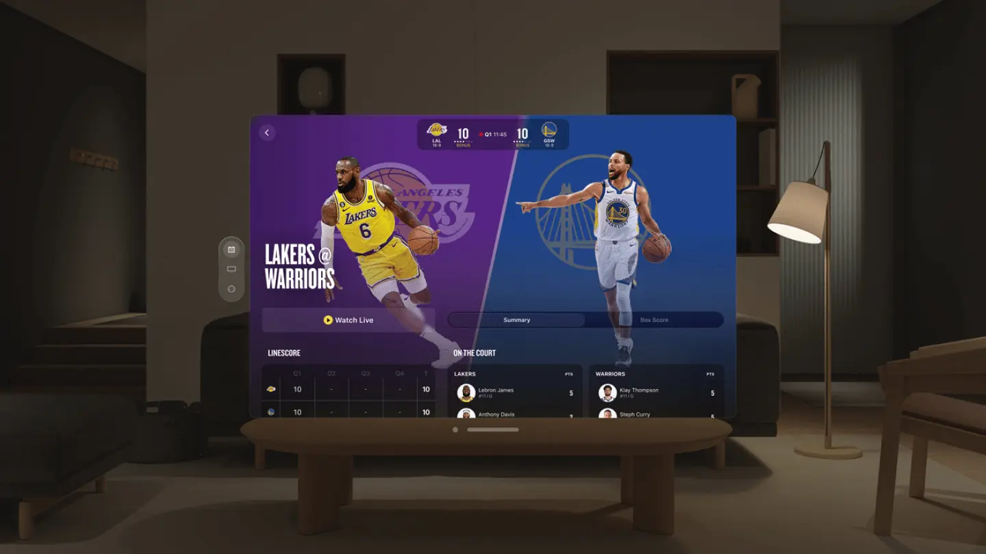 Spectrum's Game-Changer: Free Streaming & Live Lakers on Vision Pro