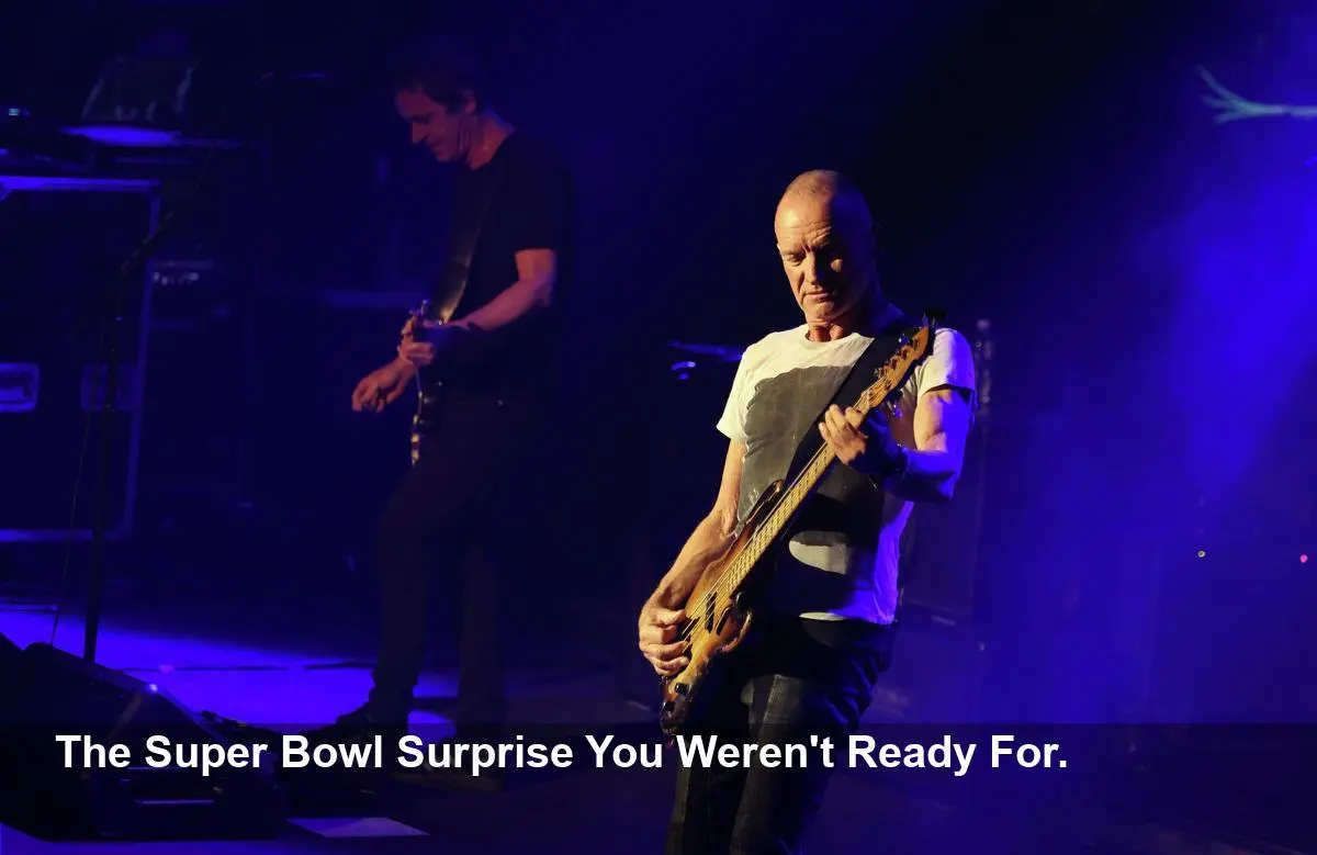 Super Bowl Chaos: Sting Concert Adds to Star-Studded Lineup