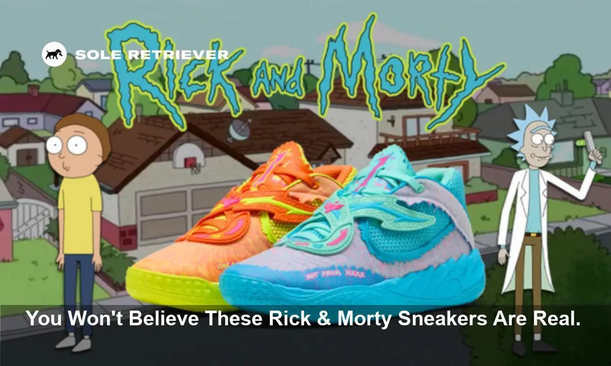 LaMelo's Insane New Rick & Morty Kicks Revealed!