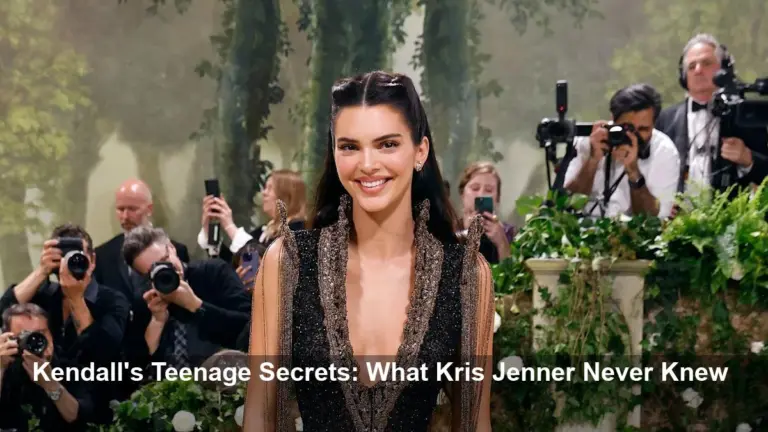 Kendall Jenner's Shocking Confession Stuns Kris
