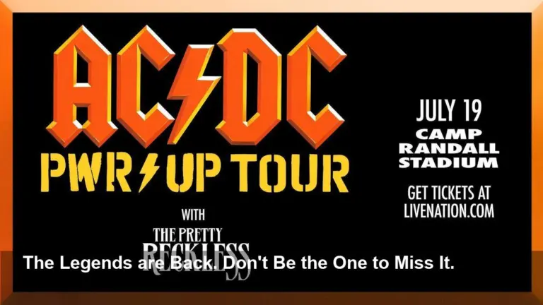 AC/DC Invades Camp Randall: Will You Be There?