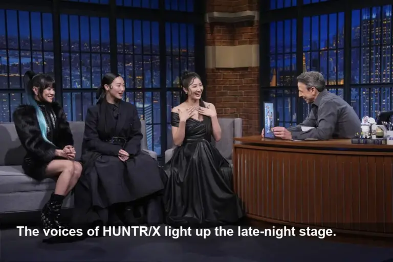 Audrey Nuna & HUNTR/X Voices Chat 'KPop Demon Hunters'