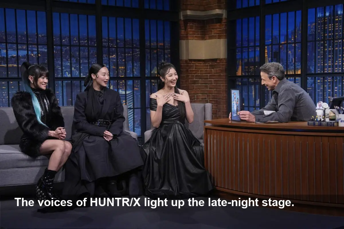 Audrey Nuna & HUNTR/X Voices Chat 'KPop Demon Hunters'