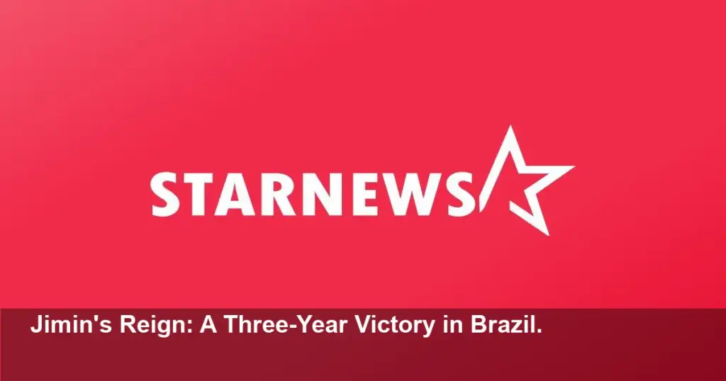 BTS's Jimin Named 'International Male Artist' in Brazil