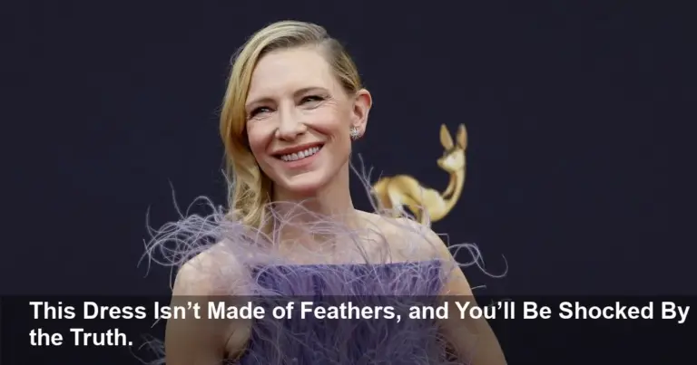 Blanchett's 'Feather' Dress Shocks Red Carpet