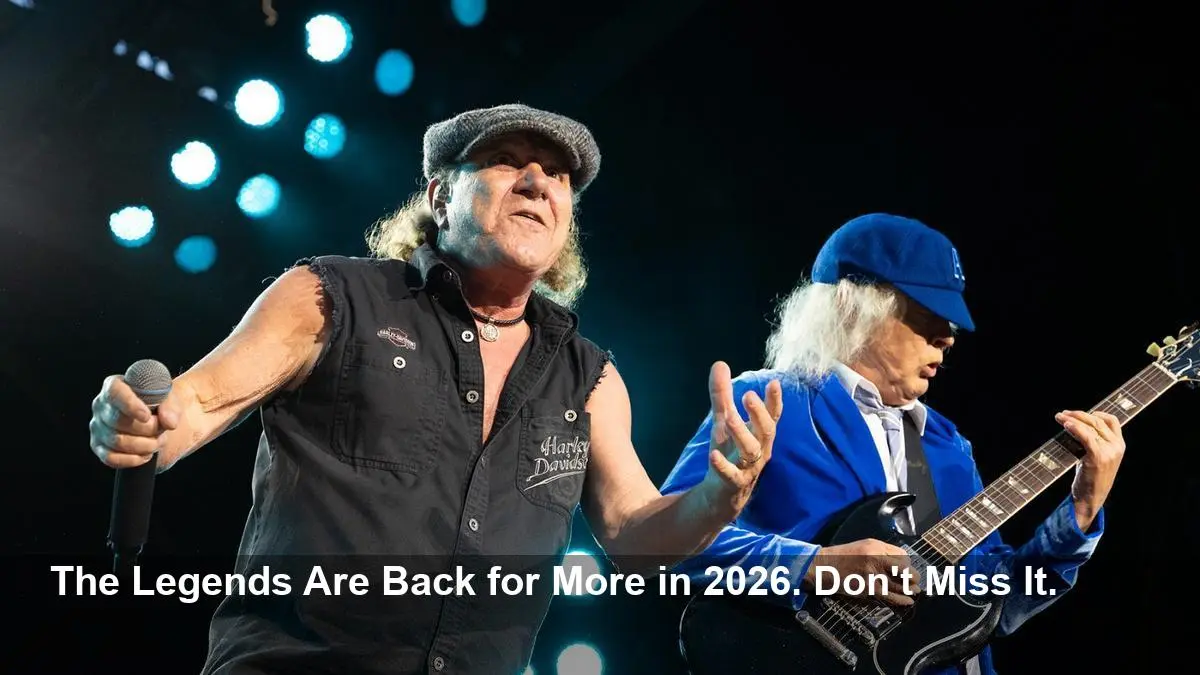 AC/DC Adds New 2026 Tour Dates—Will You Be There?