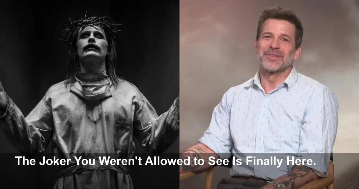 Snyder's New Leto Joker Pic Stuns Haters