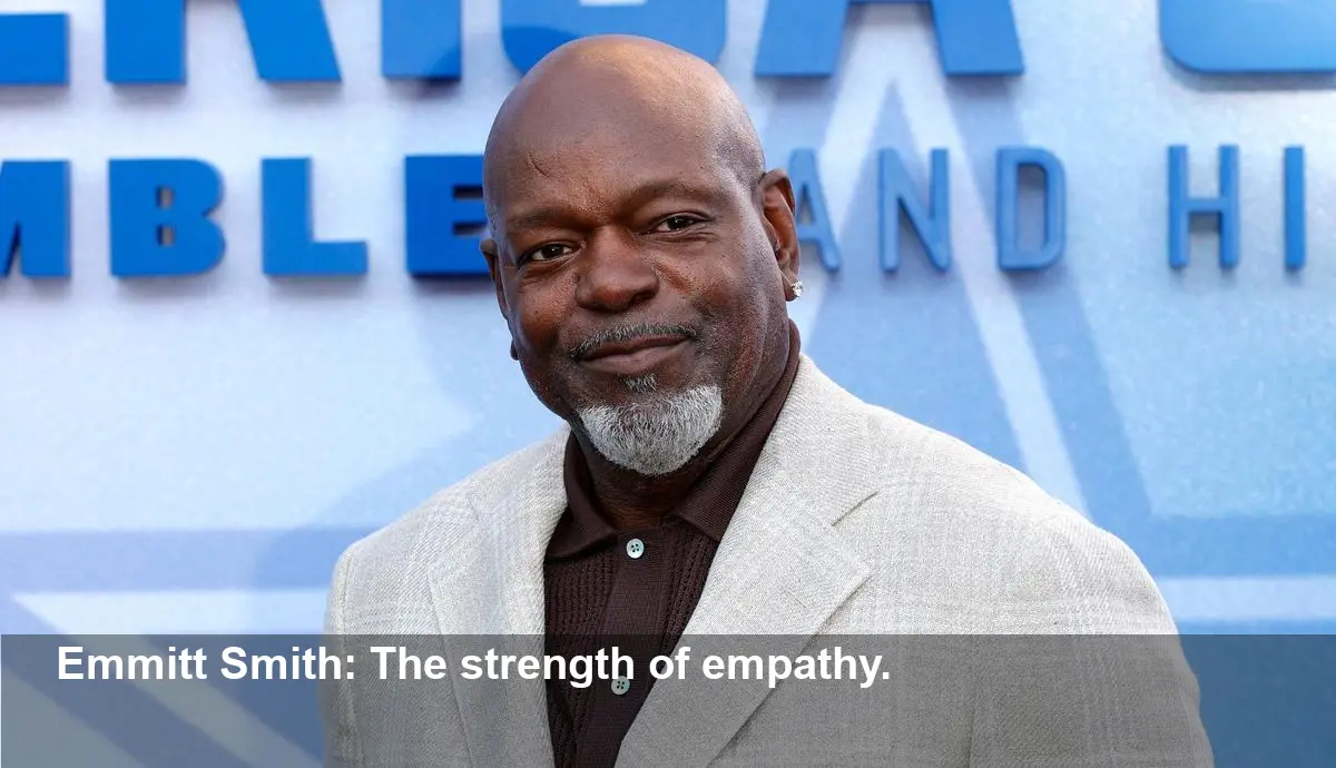 Emmitt Smith: How Caregiving Taught Me Real Empathy