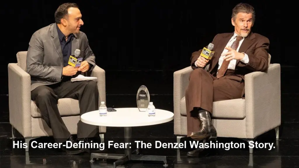 Hawke's 'Scary' Denzel Test & Taylor Swift Secret