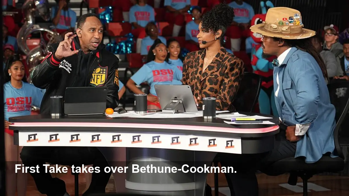 Stephen A. Smith Brings First Take to Bethune-Cookman