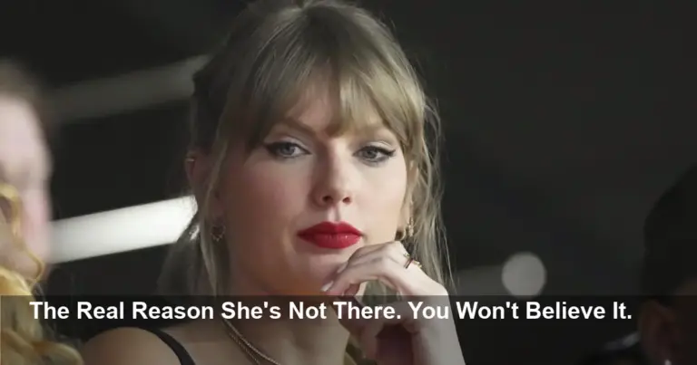 Swift to Miss Kelce's Big Game? The Real Reason Why