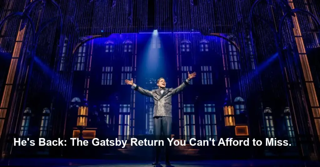 Gatsby Shocker: Jeremy Jordan Is Back on Broadway!