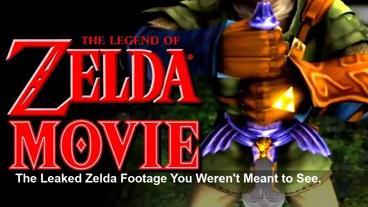 Zelda Movie Leaks: Your First Look at Link & Zelda!