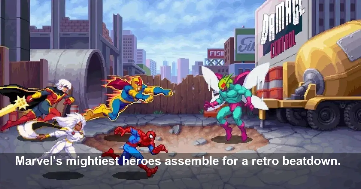Marvel Cosmic Invasion: Release Date for New Retro Brawler