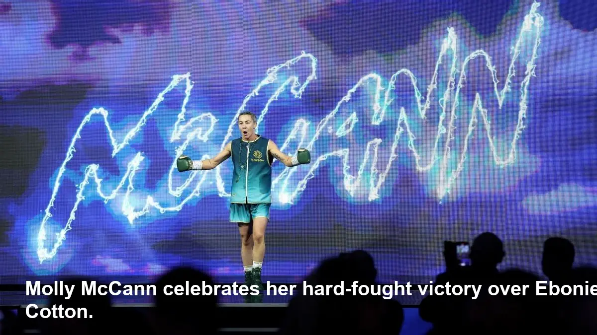 Molly McCann Grinds Out Win vs. Ebonie Cotton