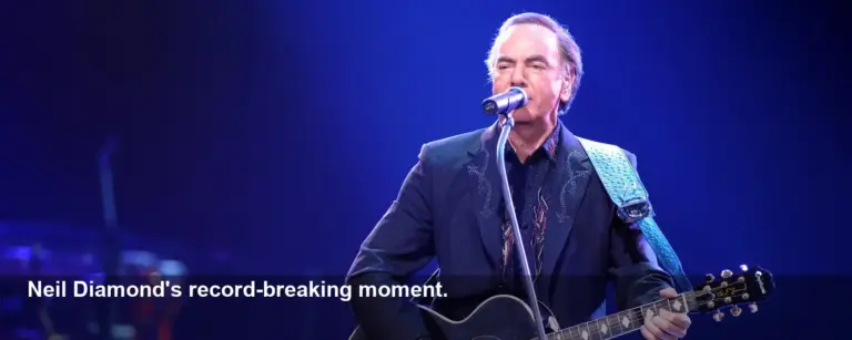 Neil Diamond's Album That Toppled a Bob Dylan Record