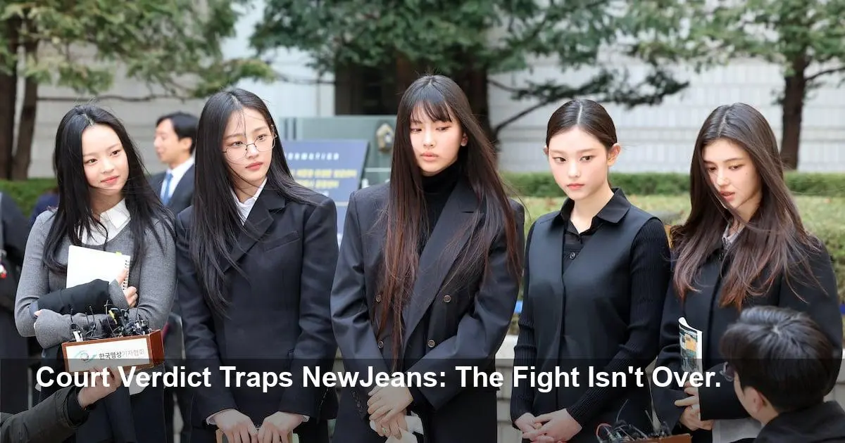 NewJeans Loses Legal Battle, Forced to Stay with ADOR
