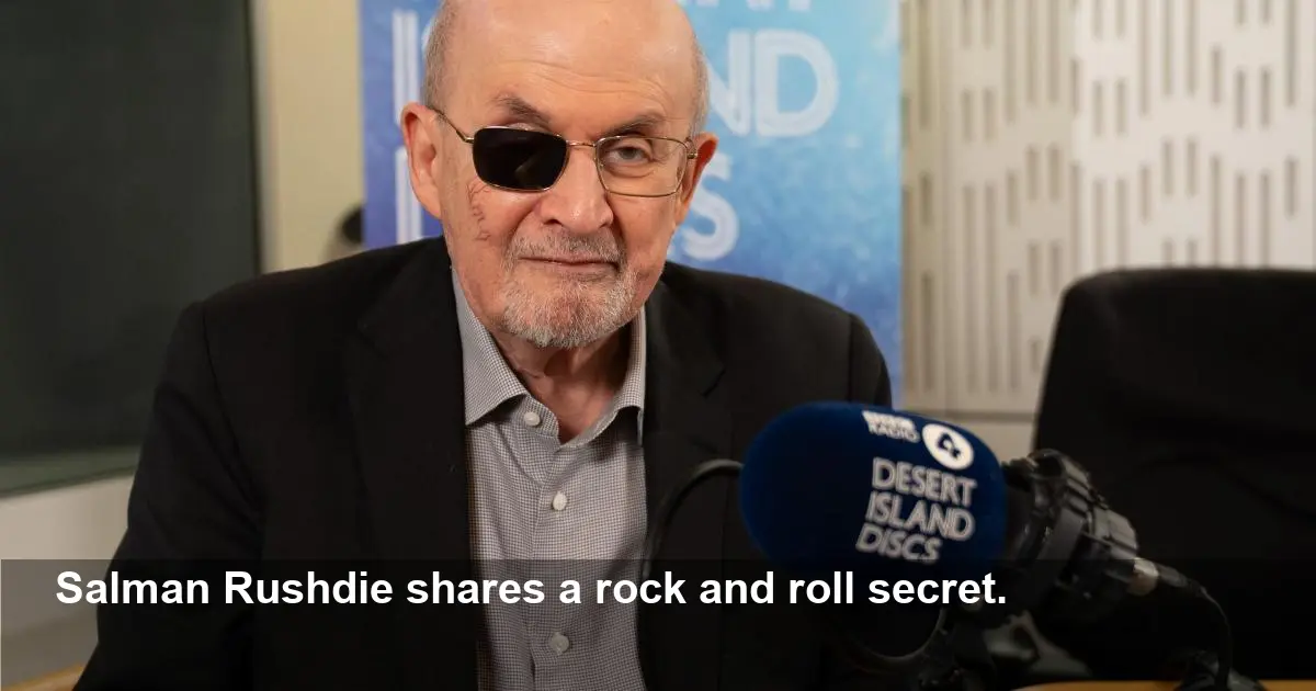 Salman Rushdie Reveals Secret Origin of a Lou Reed Classic