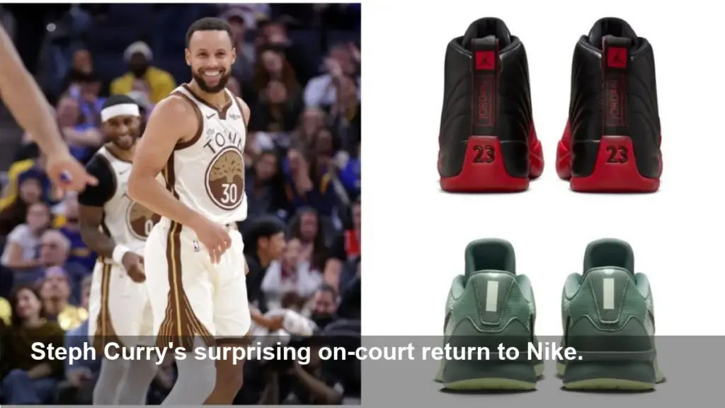 Steph Curry Plays in Nikes for the First Time Since 2013