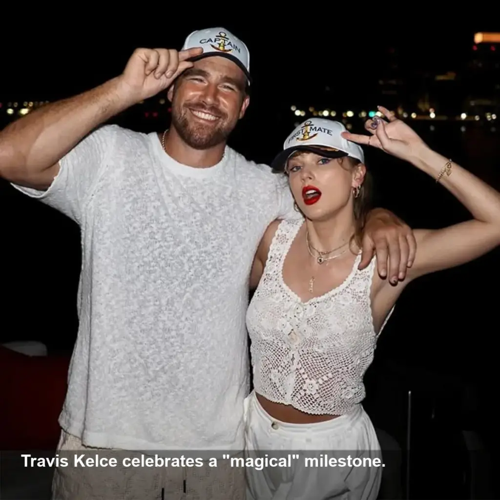 Travis Kelce Calls Taylor Swift 'Magical' After Big Win