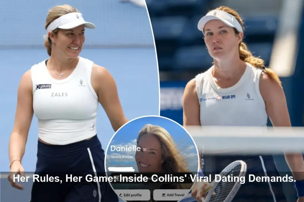 Danielle Collins' Brutal Dating Profile Shocks Fans