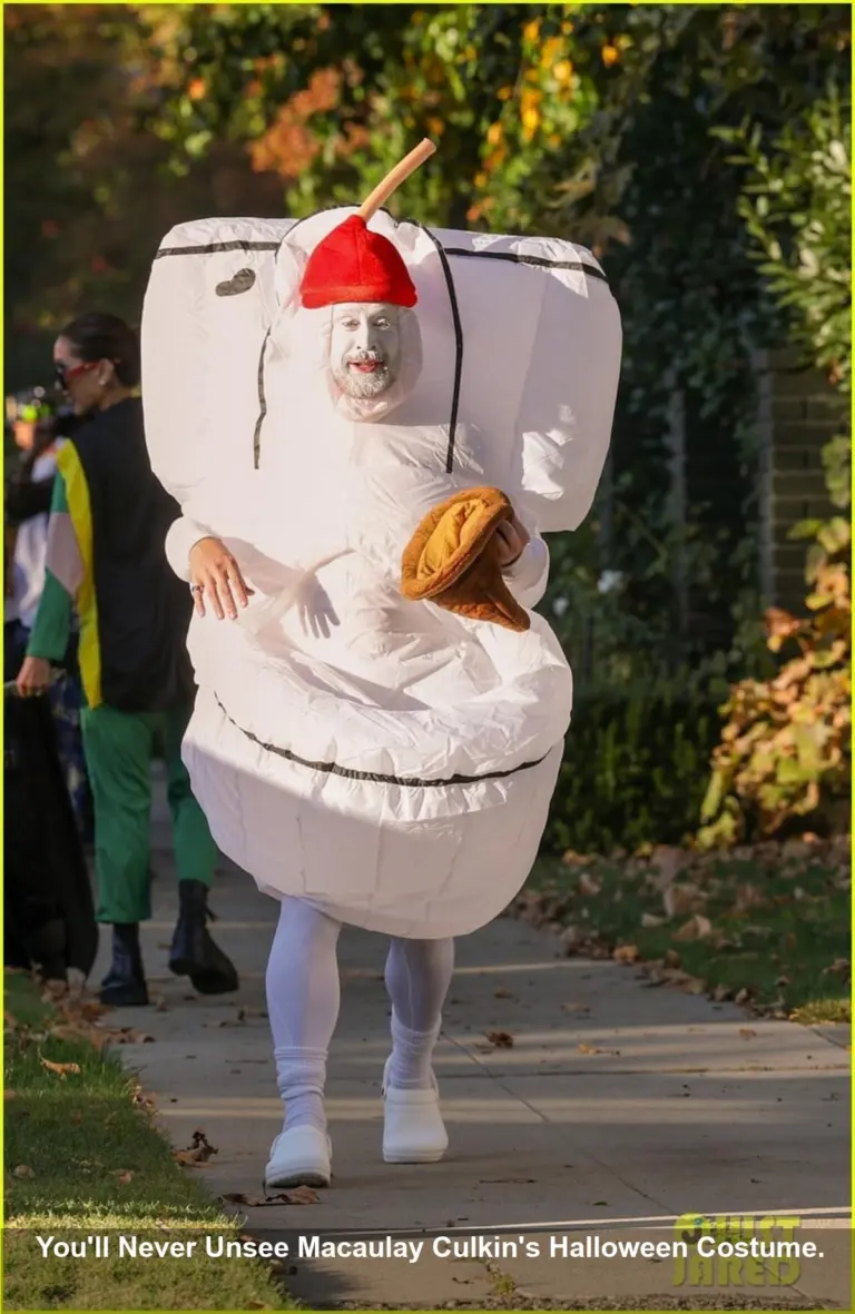 Culkin's Toilet Costume Is The Halloween Look No One Saw Coming
