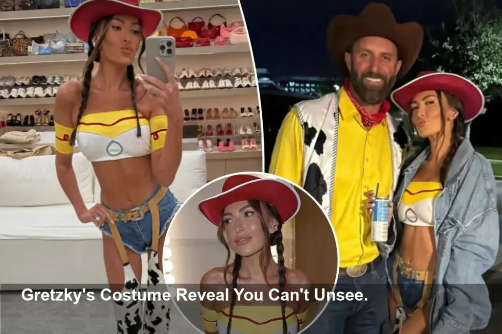 Gretzky's Daring 'Toy Story' Costume Stuns Fans