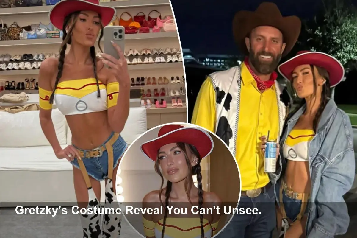 Gretzky’s Daring ‘Toy Story’ Costume Stuns Fans