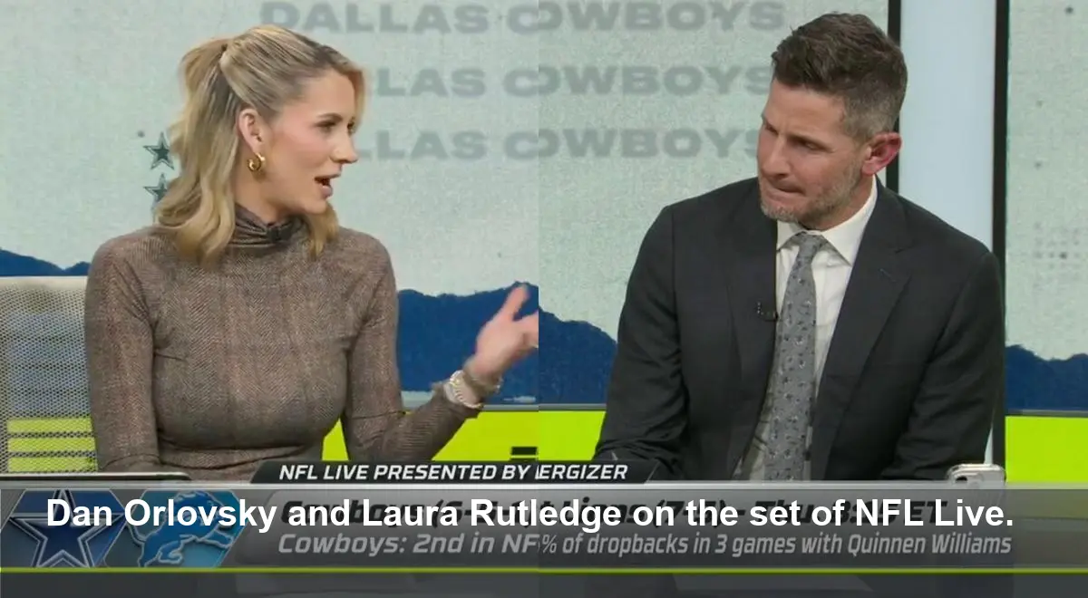 Dan Orlovsky's Awkward 'NFL Live' Stare Goes Viral
