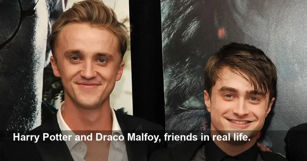 Harry Potter's Harry and Draco Reunite in New York City