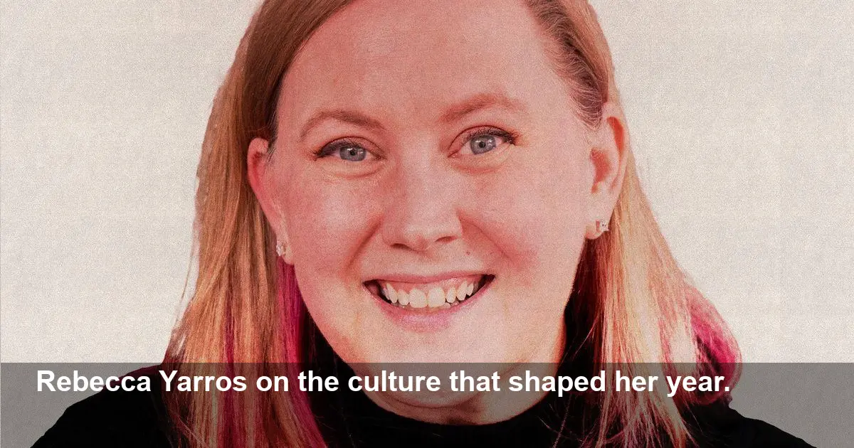 Rebecca Yarros Shares Her Must-Watch TV & Top Reads of 2025