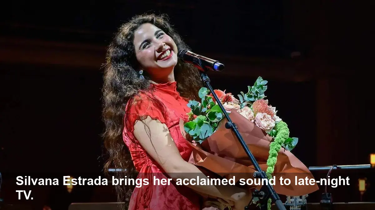 Silvana Estrada Hits ‘Jimmy Kimmel Live!’ for TV Debut