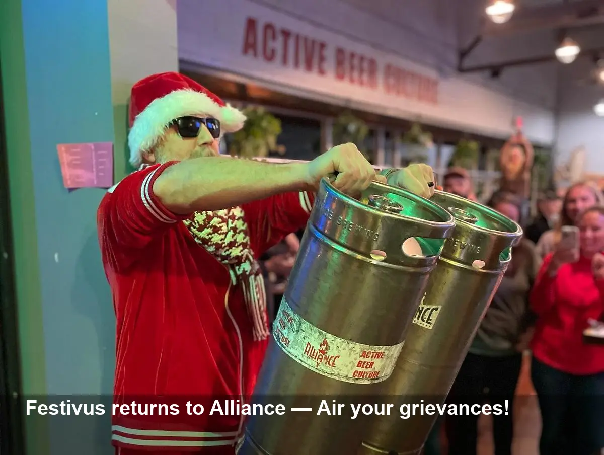 Alliance Brewing’s 9th Festivus Returns to Knoxville