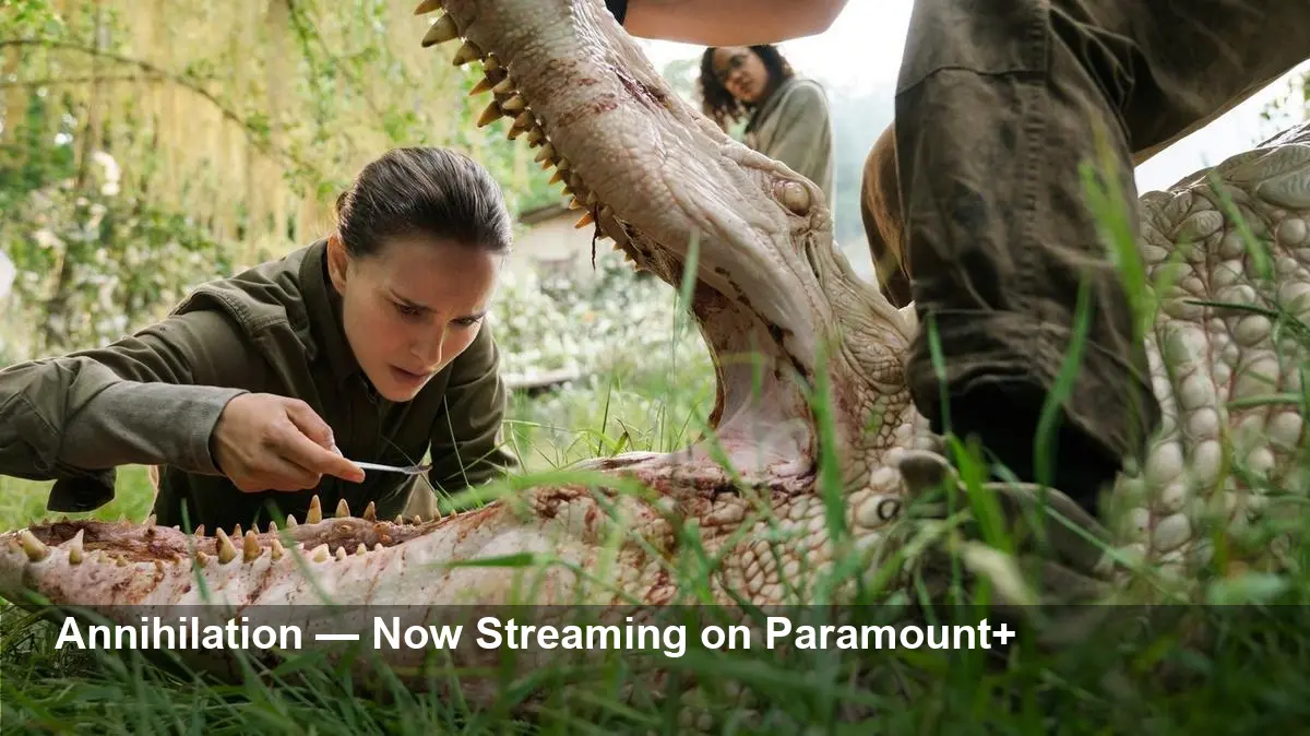Natalie Portman’s Annihilation Now Streaming on Paramount+