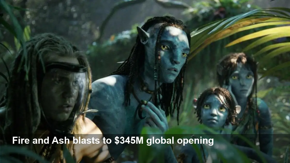 Avatar: Fire and Ash Opens to $88M, $345M Global Weekend