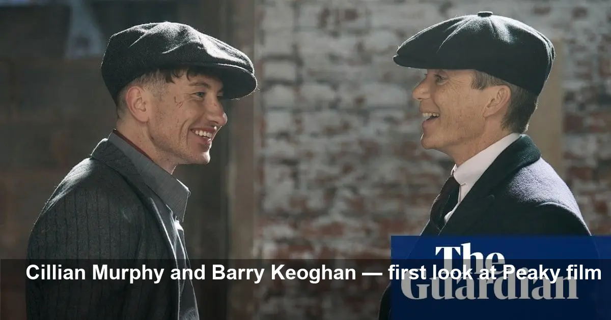 Cillian Murphy & Barry Keoghan in Peaky film teaser