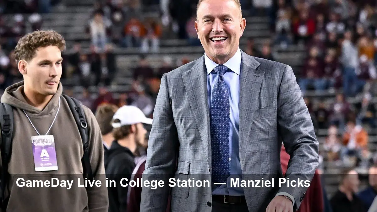 College GameDay in College Station — Manziel Picks