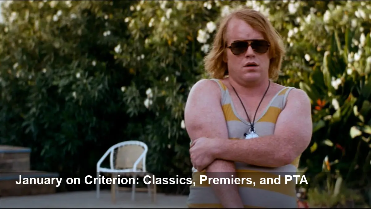 Criterion Channel January 2026 Lineup: PTA, Wong Kar Wai