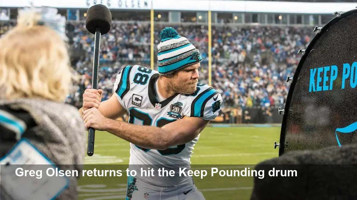 Greg Olsen Returns as Panthers' Legend of the Game