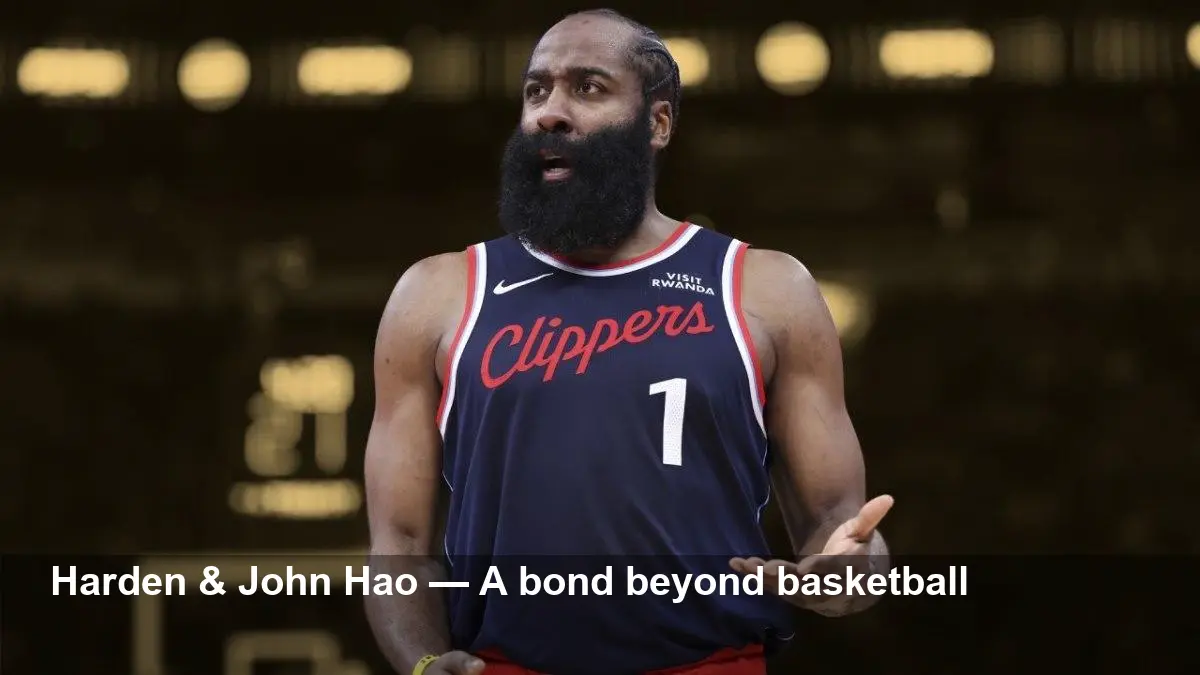James Harden Proud of 'Lucky Charm' John Hao After Win