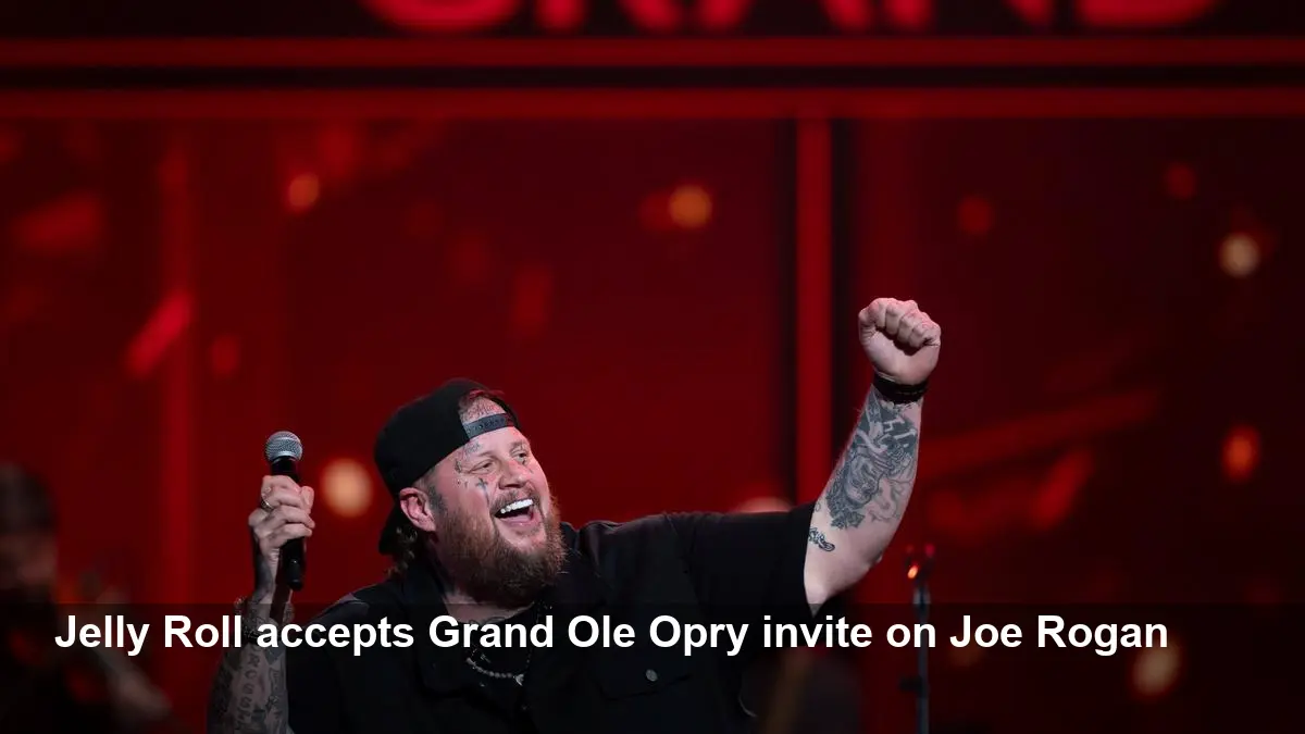 Jelly Roll Accepts Grand Ole Opry Invite on Joe Rogan Show