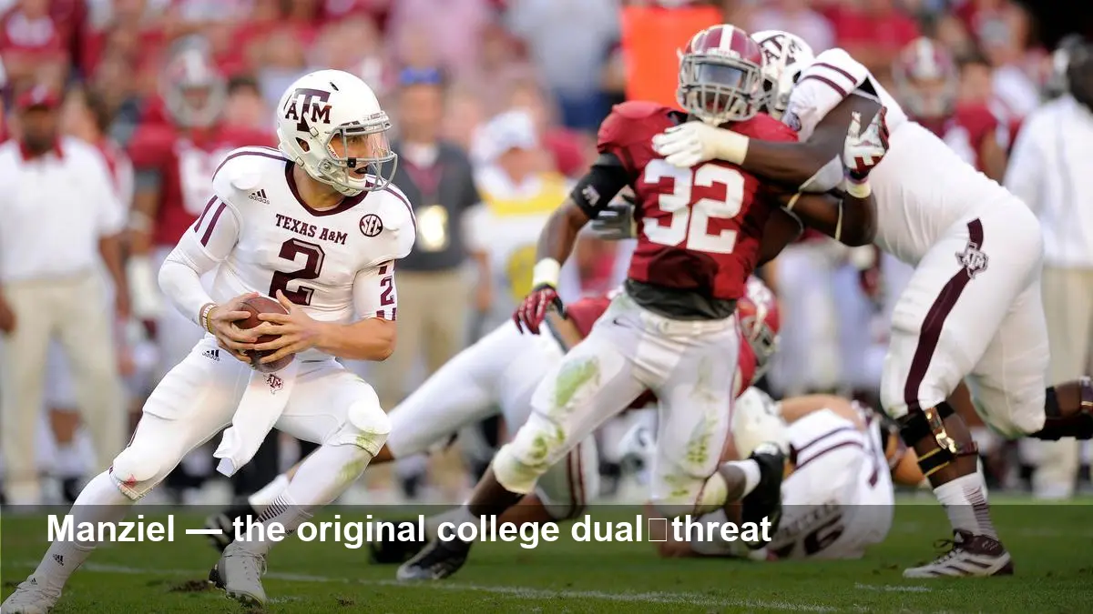 Johnny Manziel: Why His Heisman Year Was Generational