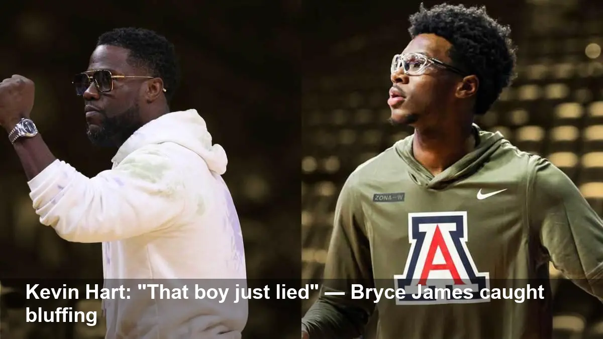 Kevin Hart Calls Out Bryce James’ Made-Up Cooking